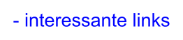 - interessante links